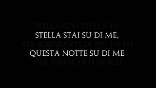 Umberto Tozzi  Stella Stai con Testo  Lyrics [upl. by Ahsaeit]