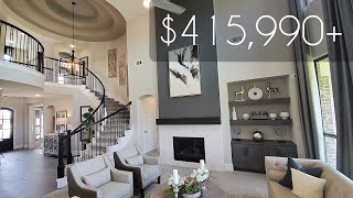 MUST SEE  BUILD THIS HOME FROM ONLY 415k  MODEL HOME TOUR [upl. by Hedveh]