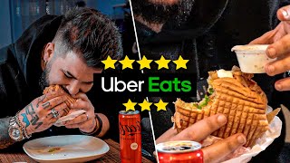 PROVEI O KEBAB COM PIOR E MELHOR AVALIAÇÃO DO UBER EATS  T1 EP5 [upl. by Yenttirb]