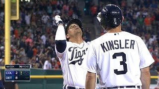 COLDET Tigers score in every inning vs Rockies [upl. by Luthanen348]