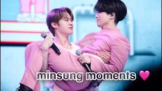 New  iconic MINSUNG moments 🤭 [upl. by Alex657]