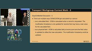 Transport Workgroup  RESO 2024 Fall [upl. by Eveneg]