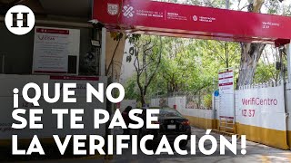 ¿Cuándo debo verificar Conoce los costos y fechas para verificar tu automóvil en CDMX y Edomex [upl. by Nwahsor]