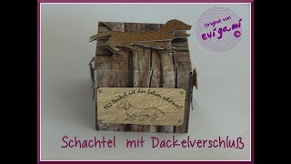 Schachtel mit Dackelverschluss [upl. by Hgielsa]