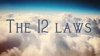 The 12 Universal Laws That Governs Our Lives Create Your Life [upl. by Suzann]