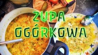 Błyskawiczna zupa ogórkowa 🥒🥒  PRZEPIS NA ZUPĘ [upl. by Zoller]