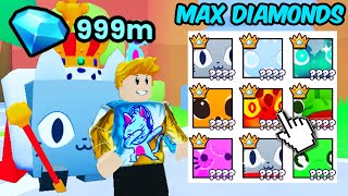 What 999 MILLION MAX DIAMONDS Gets You in Pet Simulator 99 [upl. by Peterec]