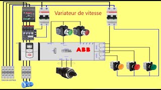 Variateur de vitesse électricité industriel [upl. by Lynnett98]