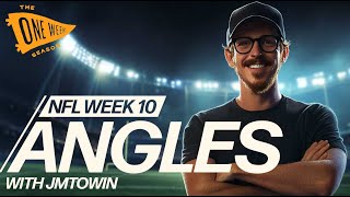 Advanced NFL DFS Strategy for Week 10  JMToWin’s Slate Breakdown  BottomUp Build [upl. by Ojadnama]