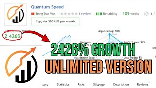 EA Quantum Speed MT4 PROFIT AUTOMATIC TRADING TOP Forex Advisors MetaTrader 4 [upl. by Ennairam891]