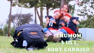 Trumom USA Baby Carrier Kangaroo bag for Newborns to Toddlers 2005  Unboxing [upl. by Lefty]