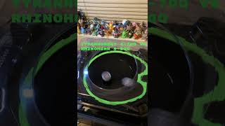 TYRANNO BEAT 470Q VS RHINO HORN 580Q  BX31  BEYBLADE X [upl. by Sakovich]