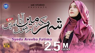 Ya Rabbana Irhamalana  Tere Ghar Ke Pheere Lagata Rahoo Main  Syeda Areeba Fatima  MK Studio Naat [upl. by Chappie]