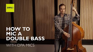 How to mic a double bass [upl. by Zampardi]