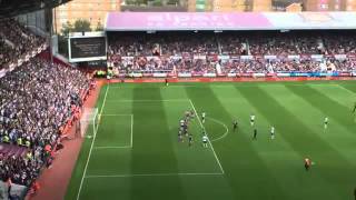 Pitch invader takes free kick during West Ham vs Tottenham [upl. by Navad888]