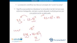 yoestudioclMatemáticasNotación Científica [upl. by Lassiter]