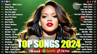 Taylor SwiftThe Weeknd Dua Lipa Benson BooneEd SheeranBruno MarsSia 🎼 Playlist Top Hits 20224🎧 [upl. by Adnileb]