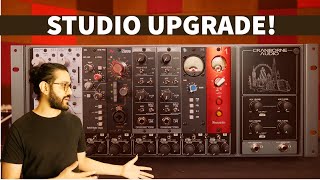 BIG STUDIO UPGRADE  500 series mic preamps Neve SSL API amp more with the Cranborne Audio 500ADAT [upl. by Obe]