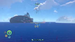 subnautica 5km knockback [upl. by Sheelah]