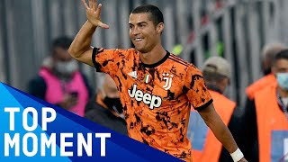 Cristiano Ronaldo Scores Panenka Penalty  Spezia 14 Juventus  Top Moment  Serie A TIM [upl. by Jeconiah]