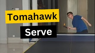 How to do Tomahawk Serve like Dimitrij Ovtcharov [upl. by Lorenza]