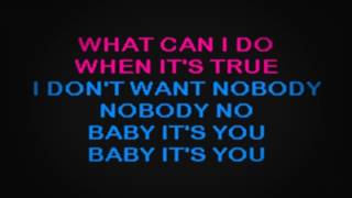 SC1005 03 Shirelles The Baby Its You karaoke [upl. by Mclyman]