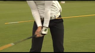 Golf Training Schwung Korrekt im Abschwung [upl. by Elem13]