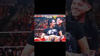 Dominik Mysterio amp Rhea Ripley Then amp Now 🥺 Edit trending shorts wwe edit [upl. by Gnaw]