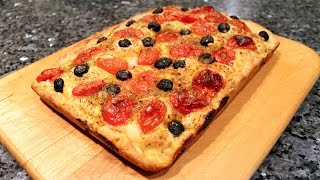 Focaccia Recipe  OrsaraRecipes [upl. by Yenrab875]