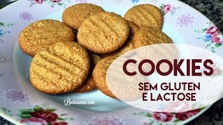 COOKIES COM RESÍDUO DO LEITE VEGETAL sem glúten e lactose [upl. by Novanod93]