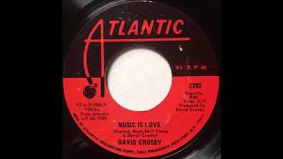 quotMusic Is Lovequot David Crosby by the Black Crowes live Nov 28 1992 [upl. by Eric]