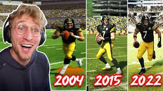 Scoring With Ben Roethlisberger in EVERY Madden [upl. by Elisabeth]