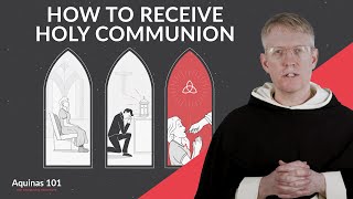 The Proper Disposition How to Receive the Eucharist Worthily and Well Aquinas 101 [upl. by Ailesor]