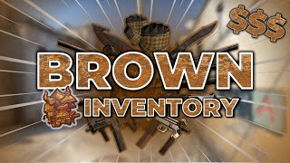 The ULTIMATE Brown Themed Inventory CSGOCS2 [upl. by Salzhauer706]