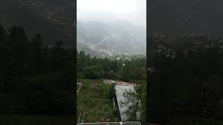 Top view scene from Unique Heights Hotel Murree  2 days ago [upl. by Athelstan]