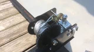 Harbor freight winch modification [upl. by Akirahc]