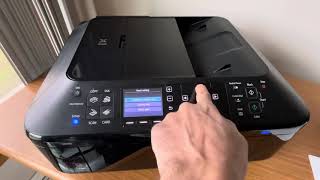 Canon Pixma MX882 Wireless Office AllinOne Color Inkjet Printer No InkTested [upl. by Ladiv]