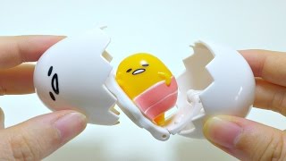 Gudetama Egg with Bacon Blanket Air Squeeze Toy [upl. by Berlin778]