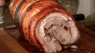 Porchetta Recipe On the Napoleon Grill [upl. by Namreg]