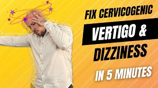 How to Treat Cervicogenic Vertigo and Dizziness FAST  Dr Matthew Posa Chiropractor in Milton [upl. by Ulick]