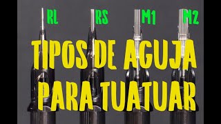 Tipos de Agujas para Tatuar [upl. by Janna]