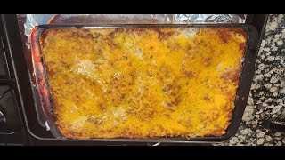 Whats Cooking with Belle Beefy Cheesy Tamale Casserole😋 [upl. by Toni472]