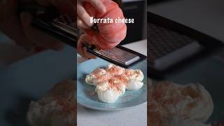 Frozen tomato on burrata cheese viral recipe in China cookingbomb [upl. by Wilmar]