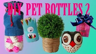 10 DIY Creative Ways to Reuse  Recycle Plastic Bottles PART 2 [upl. by Lenaj]