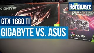 GTX 1660 Ti  Asus Strix Vs Gigabyte Gaming OC  BenchmarkVergleich [upl. by Alahs]