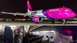 WIZZ AIR Trip Report  London Luton to Kiev Zhuliany Airbus A320 [upl. by Eadrahc]