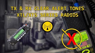 TX and RX Clear Alert Tones on XTL and XTS Radios [upl. by Aisak]