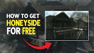 Skyrim Special Edition  How to get Honeyside for free Old Vanilla [upl. by Troxell677]