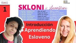 📚1 Aprendiendo ESLOVENO 🇸🇮 en español con la PROFESORA Bojana Petkovič Studyonlinelanguage [upl. by Santana882]