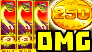 OMG BONUS BUYS 😱 DINOPOLIS 🔥 EPIC SESSION ALL THE WILD REELS UNLOCKED HUGE COIN GOLD CARD‼️💥 [upl. by Eeima853]